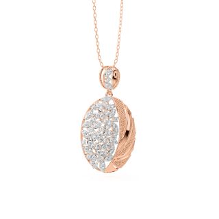 Lace It Up Diamond Pendant