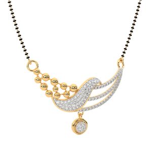 Siara Round Diamond Mangalsutra