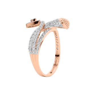 Tassel Dazzle Diamond Ring