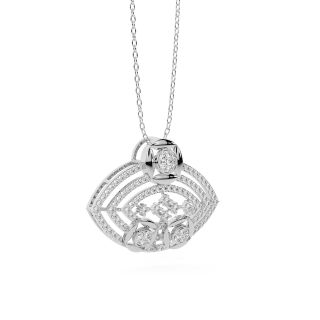 Kevan Round Diamond Office Wear Pendant