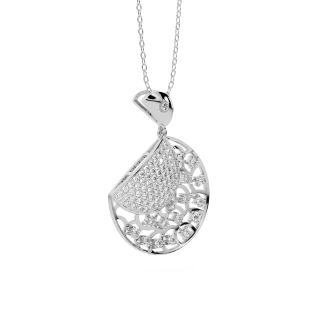 Marilla Round Diamond Office Wear Pendant