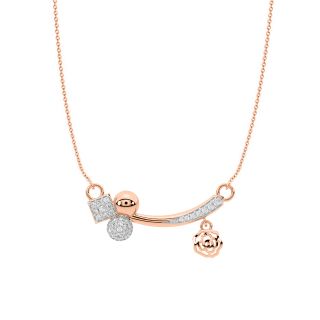 G Design Diamond Mini Necklace