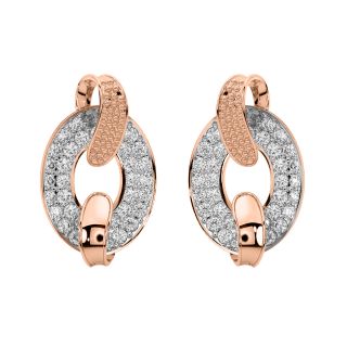 Comfy Buttons Diamond Earrings
