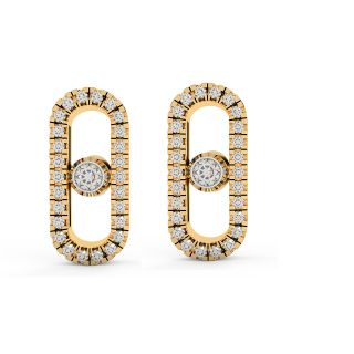 Stylish Diamond Design Diamond Earrings