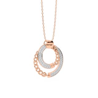 Boteh Beauty Gold Diamond Pendant