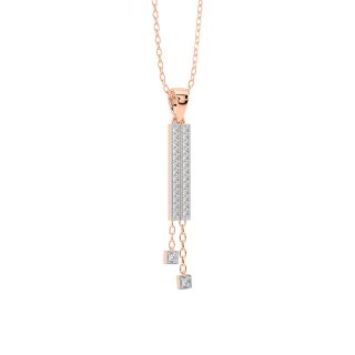 Flashdance Diamond Pendant