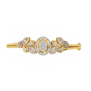 Elegant Diamond Bracelet In Gold