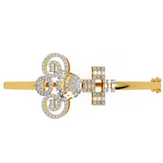 Gold Designer Diamond Bracelet