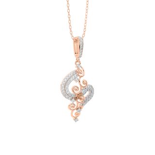 Designer Serpent Diamond Pendant