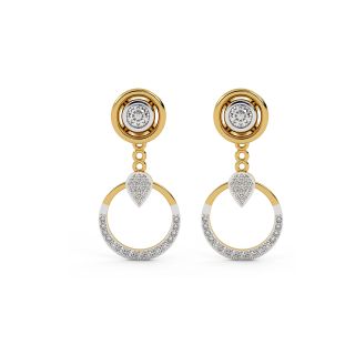 Pendulum Diamond Dangler Earrings