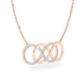 Double Infinity Design Pendant