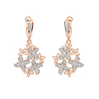 Cosy Posy Diamond Earrings