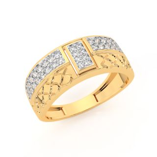 Vintage Diamond Engagement Ring For Men
