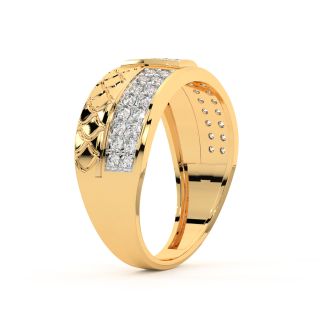 Vintage Diamond Engagement Ring For Men