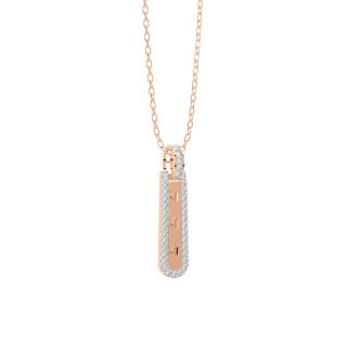Milky Bar Diamond Pendant