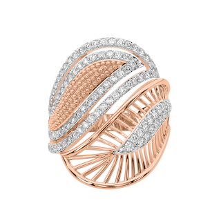 The Layering Design Diamond Ring