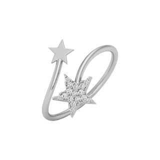 Star Gold Diamond Ring