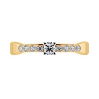 Vintage Design Diamond Engagement Ring