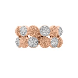 Line up Dots Diamond Ring