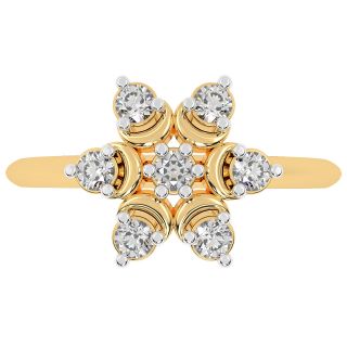 Bloom Design Diamond Ring