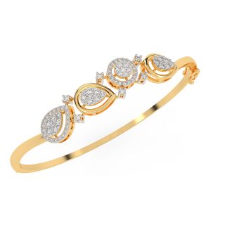 Pear Drop Diamond Bracelet