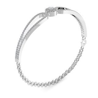 Classic Chain Design Diamond Bracelet