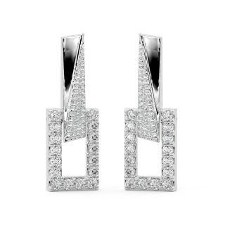 Greg Round Diamond Earrings