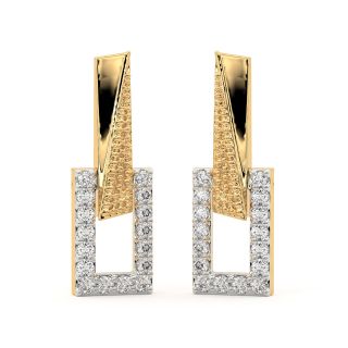 Greg Round Diamond Earrings