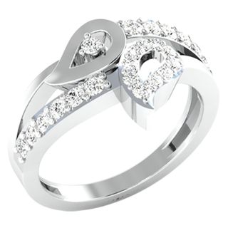 Lily Round Diamond Engagement Ring