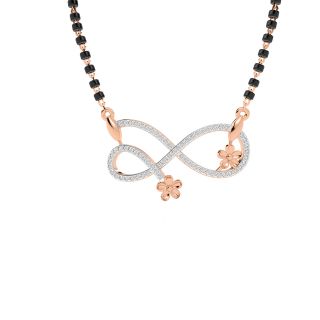 Infinity Design Mangalsutra With Chain