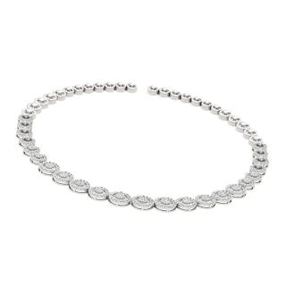 Sashi Round Diamond Necklace