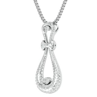 Sarah Round Diamond Office Wear Pendant