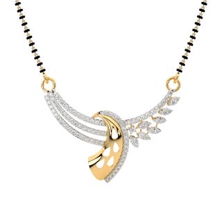 Benci Round Diamond Mangalsutra