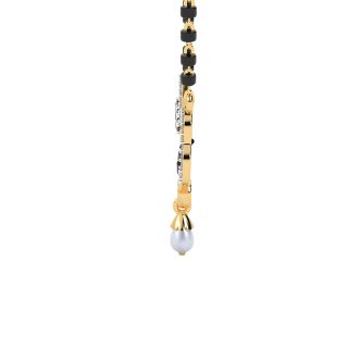 Pearl Design Diamond Mangalsutra With Chain