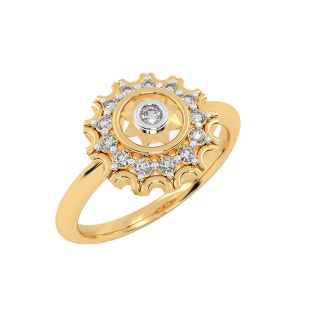 Twinkle Diamond Dainty Ring