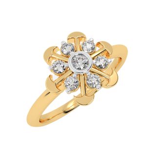 The Arrow Design Diamond Ring