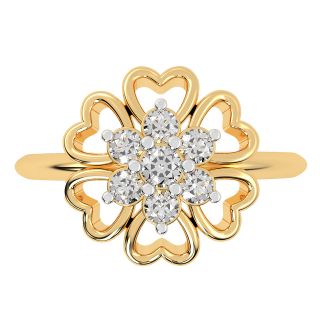 Efflorescence Design Diamond Ring