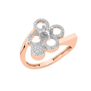 Senta Round Diamond Engagement Ring