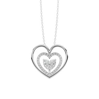 Romantic Heart Shaped Pendant