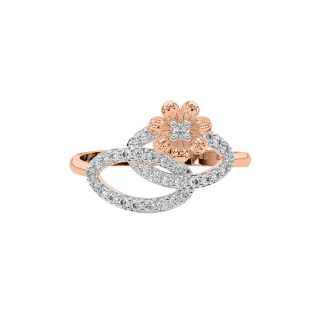 Selma Round Diamond Engagement Ring