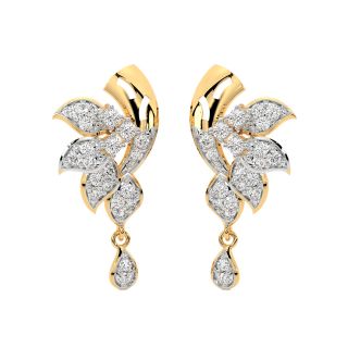 Myra Round Diamond Stud Earrings