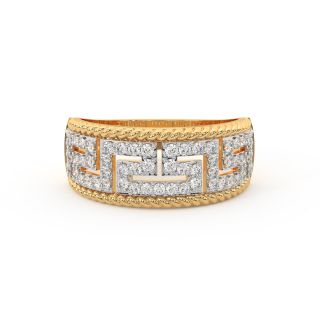 Bold Diamond Ring For Men