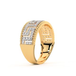 Bold Diamond Ring For Men