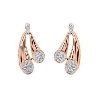 Adrian Round Diamond Stud Earrings