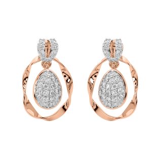 Adelais Round Diamond Stud Earrings