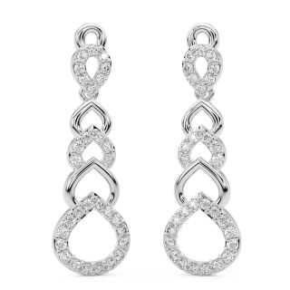 Wattan Round Diamond Earrings