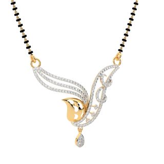 Robi Round Diamond Mangalsutra