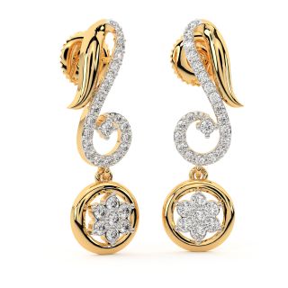 Zeeman Round Diamond Earrings