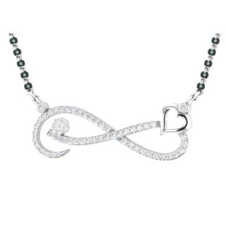 Infinity Design Diamond Mangalsutra