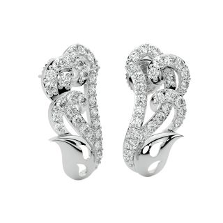Buy Mine Platinum Earring ERPDGEN13238 for Women Online  Malabar Gold   Diamonds